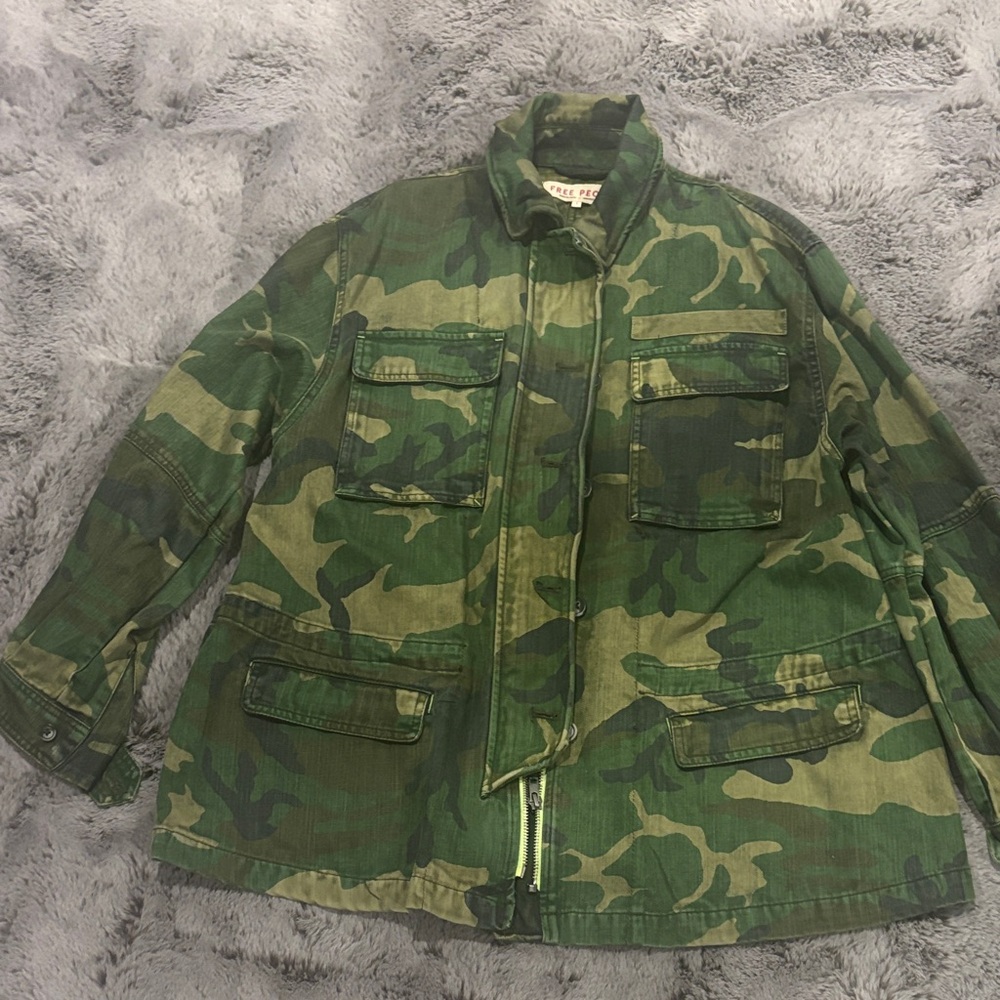 Camouflage Military Jacket